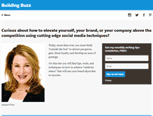 Tablet Screenshot of buildingbuzz.com